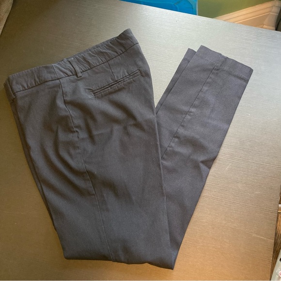 Adrienne Vittadini Charcoal Textured Pants - Picture 9 of 9